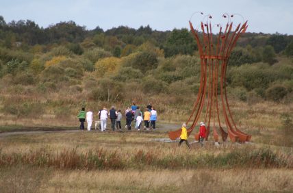 Outdoor Sculptures at Lough Boora Discovery Park