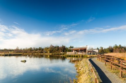 Visitor Centre at Lough Boora Discovery Park
