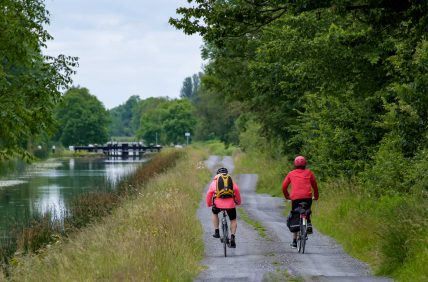 Cycling on the Canal Greenway
