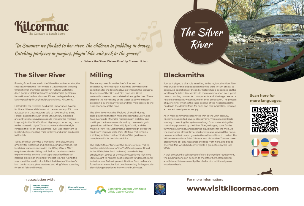 Kilcormac information sign 1 image