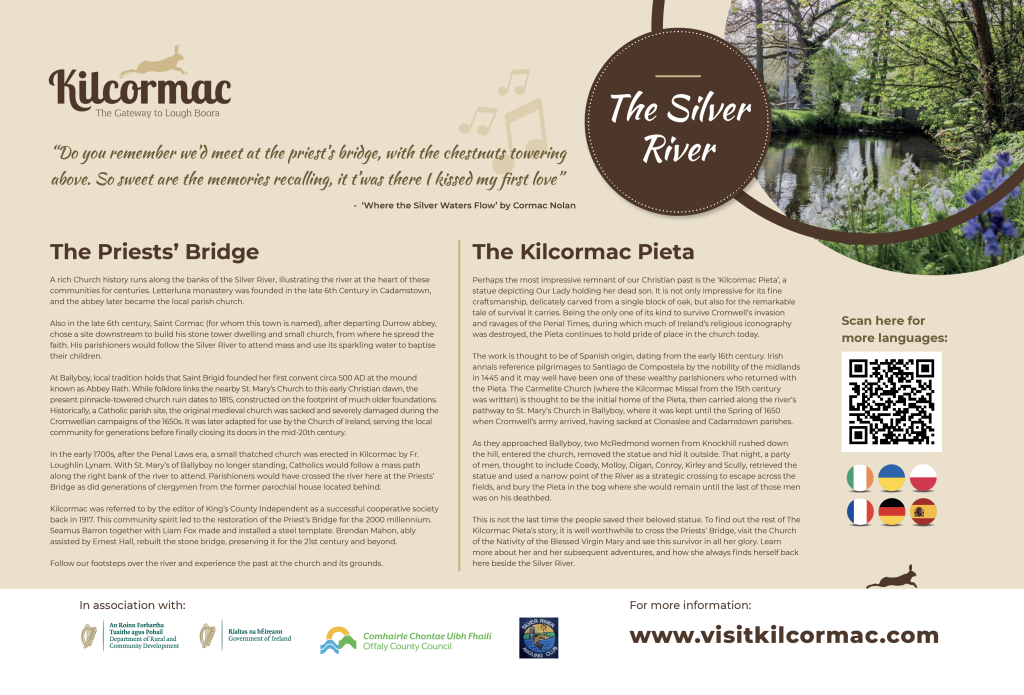 Kilcormac informational sign 2 image